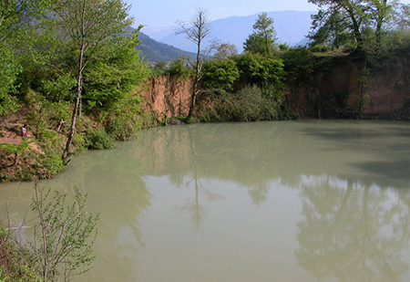 دریاچه گل رامیان 2