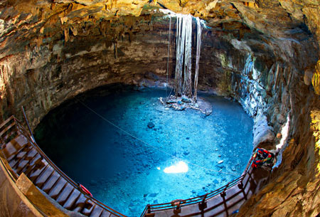 سنوت Cenote)‎‏‏‎)، گودال های آبی شگفت انگیز در مکزیک 5